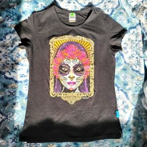 Colorful skull Catrina Shirt Halloween